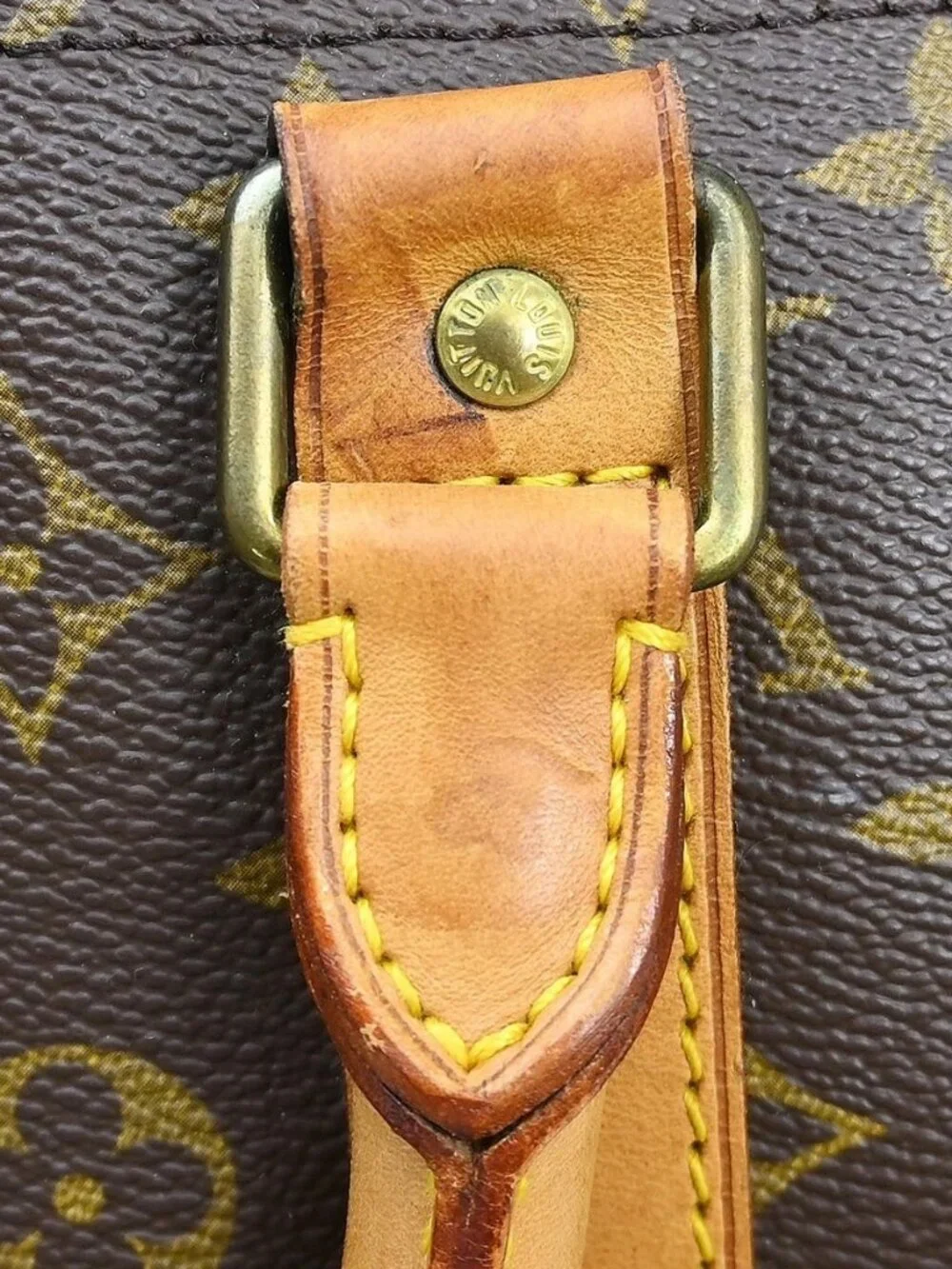Best05 LOUIS VUITTON KEEPALL 55 TRAVEL HANDBAG MONOGRAM